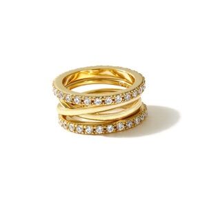 Kendra Scott Livy ring set of 3 - size 6